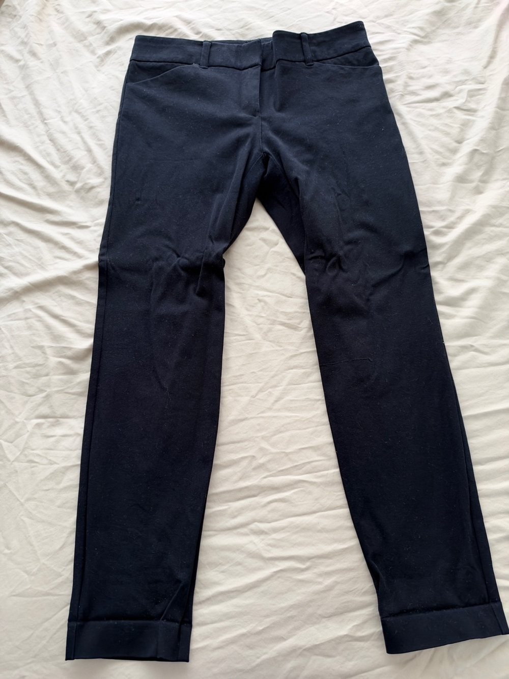 Black Straight Leg Dress Pants